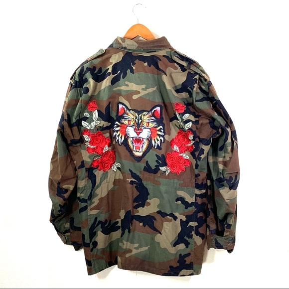 Custom Vintage US Army Camo Jacket - Picture 4 of 4